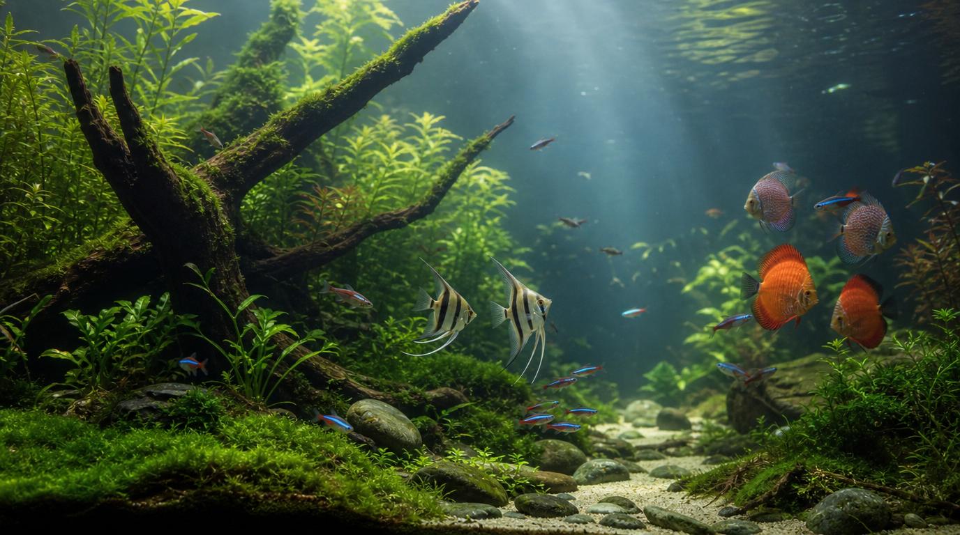 Freshwater aquarium